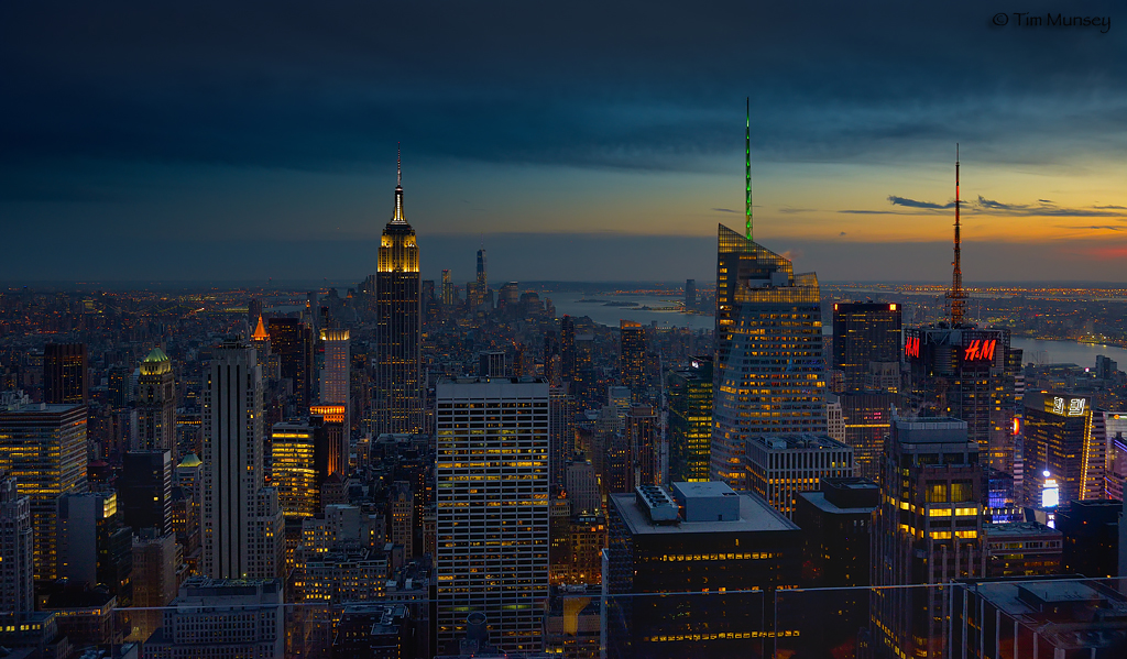 Top of the Rock Night